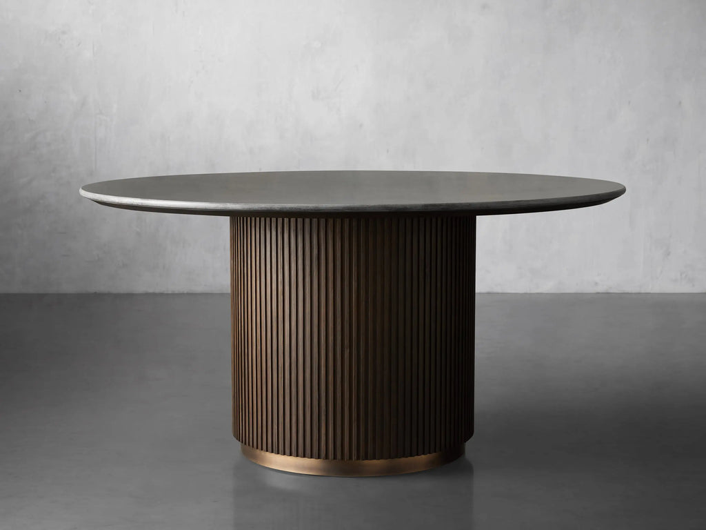 Finnegan Round Dining Table 48“D 60”D