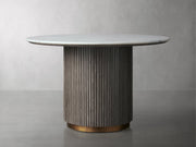 Finnegan Round Dining Table 48“D 60”D