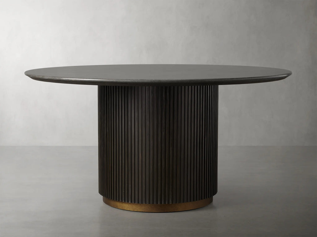 Finnegan Round Dining Table 48“D 60”D