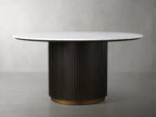 Finnegan Round Dining Table 48“D 60”D