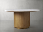 Finnegan Round Dining Table 48“D 60”D