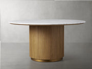 Finnegan Round Dining Table 48“D 60”D