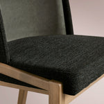 Molena Dining Chair — BELLANO CHARCOAL / ALMOND ASH