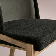 Molena Dining Chair — BELLANO CHARCOAL / ALMOND ASH