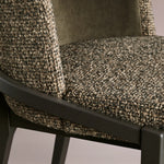 Molena Dining Chair — SARSINA EARTH / VESUVIO BLACK