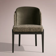 Molena Dining Chair — SARSINA EARTH / VESUVIO BLACK