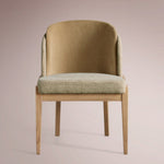 Molena Dining Chair — BELLANO FLAX / ALMOND ASH