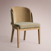 Molena Dining Chair — BELLANO FLAX / ALMOND ASH