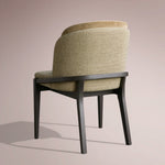 Molena Dining Chair — BELLANO FLAX / VESUVIO BLACK