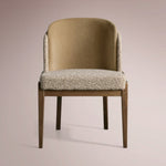 Molena Dining Chair — SARSINA MINK / CINDER