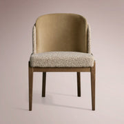 Molena Dining Chair — SARSINA MINK / CINDER