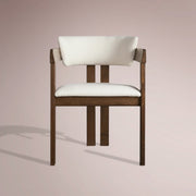 Revora Dining Arm Chair — CINDER & MATERA CASHMERE