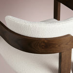 Revora Dining Arm Chair — CINDER & MATERA CASHMERE