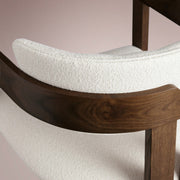 Revora Dining Arm Chair — CINDER & MATERA CASHMERE