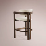 Revora Stool — CINDER & MATERA CASHMERE / BARSTOOL