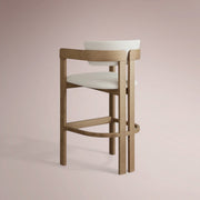 Revora Stool — NATURAL & MATERA CASHMERE / BARSTOOL
