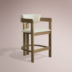 Revora Stool — NATURAL & MATERA CASHMERE / COUNTER STOOL