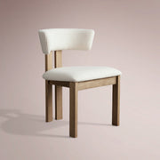Revora Dining Side Chair — NATURAL & MATERA CASHMERE