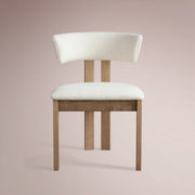 Revora Dining Side Chair — NATURAL & MATERA CASHMERE