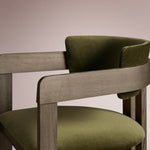 Revora Dining Arm Chair — CINDER & VANCE OLIVE