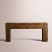 Ubelia Console Table — WAXED NATURAL / 60