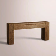 Ubelia Console Table — WAXED NATURAL / 60