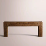 Ubelia Console Table — WAXED NATURAL / 78