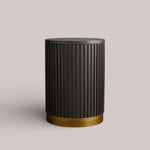 Favera Pedestal — EBONY / BLUESTONE / 18