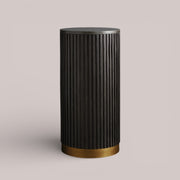 Favera Pedestal — EBONY / BLUESTONE / 27