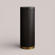 Favera Pedestal — EBONY / BLUESTONE / 36