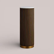 Favera Pedestal — MOCHA / CARRARA / 36