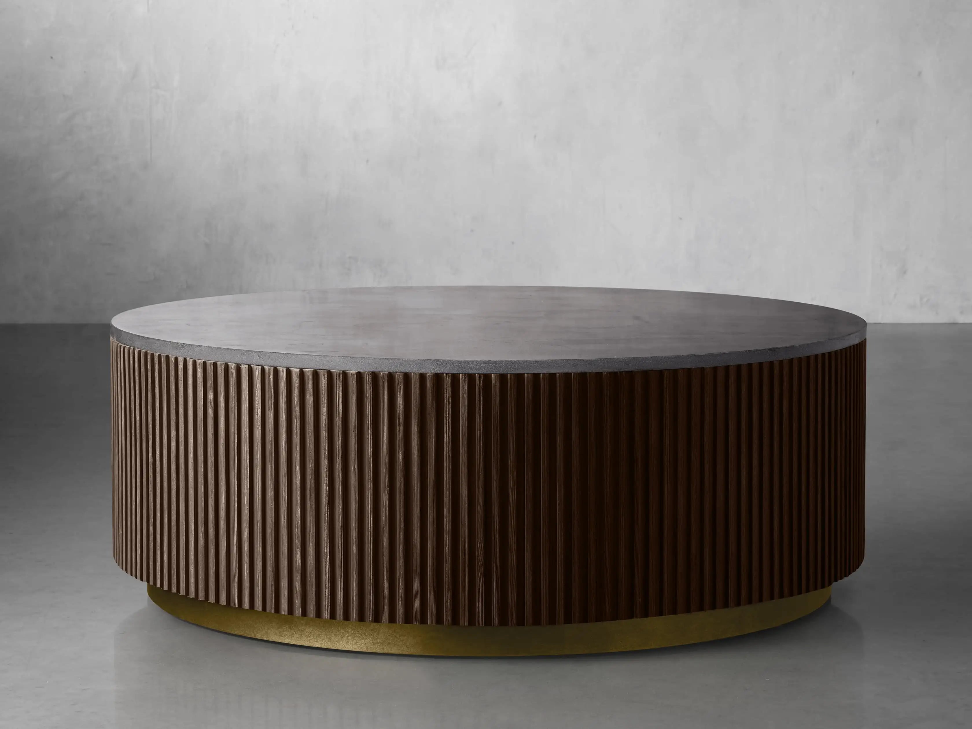 Finnegan Marble Round Coffee Table 36"D 42"D 54"D