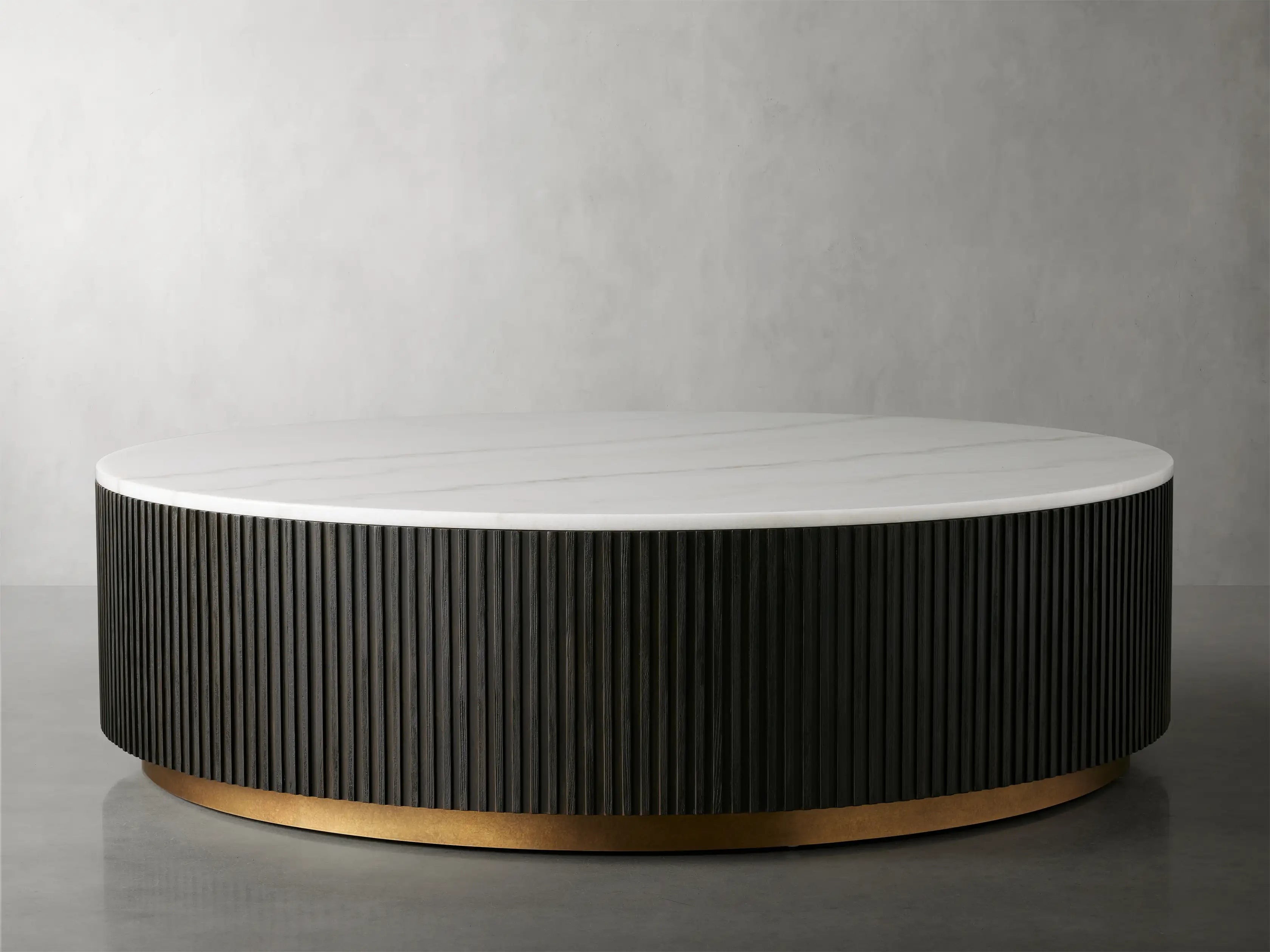 Finnegan Marble Round Coffee Table 36"D 42"D 54"D