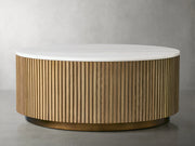 Finnegan Marble Round Coffee Table 36
