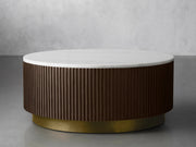Finnegan Marble Round Coffee Table 36