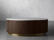 Finnegan Marble Round Coffee Table 36