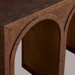 Harlina Burl Console Table — AUBURN BURL / 60