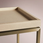 Avindra End Table — BONE