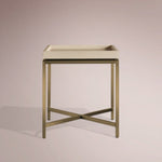 Avindra End Table — BONE