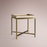Avindra End Table — BONE