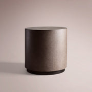 Avindra Round Plinth End Table