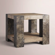 Tevona End Table — TOSTADA