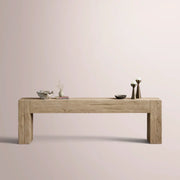 Ubelia Console Table — DRIFTWOOD / 96