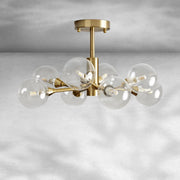 Apollo Moder Glass Ball Flushmount 20''36''47''