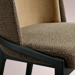 Molena Dining Chair — BELLANO EARTH / VESUVIO BLACK
