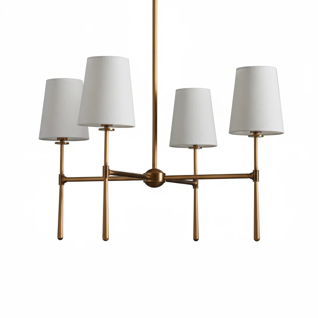 Rhodes Round Chandelier 4/6 Light - kimoylights