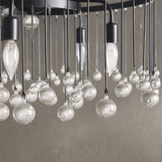 Aubrey Crystal Ball Round Chandelier 5 Light / 8 Light