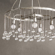 Aubrey Crystal Ball Round Chandelier 5 Light / 8 Light