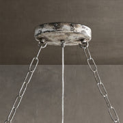 Aubrey Oval Crystal Ball 7 Light Chandelier