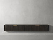 Finnegan Wall Mounted Media Console 72”W 96“W